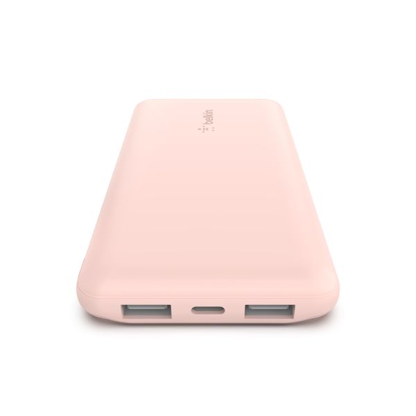 Pin sạc dự phòng Belkin Polymer Pocket Power 10,000 mAh, USB-C 15W , cáp đi kèm A-C Belkin (tương thích iPhone 15)