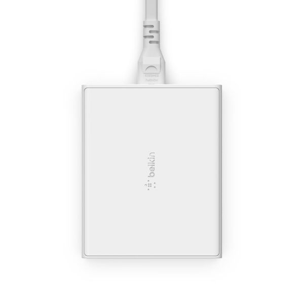 Sạc nhanh BOOST↑CHARGE™ PRO Belkin 108W (4 cổng) GaN - 2 USB C và 2 USB A (tương thích iPhone 15)