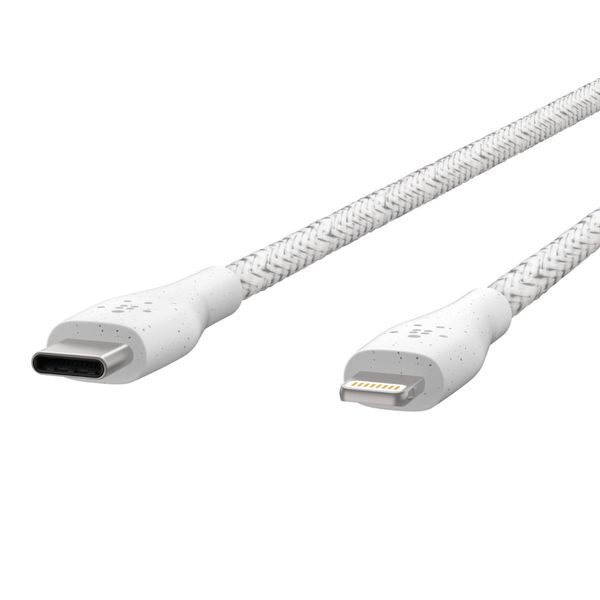 Cáp BoostCharge USB-C to Lightning 30W 1.2M siêu bền với DuraTek™ kèm dây da