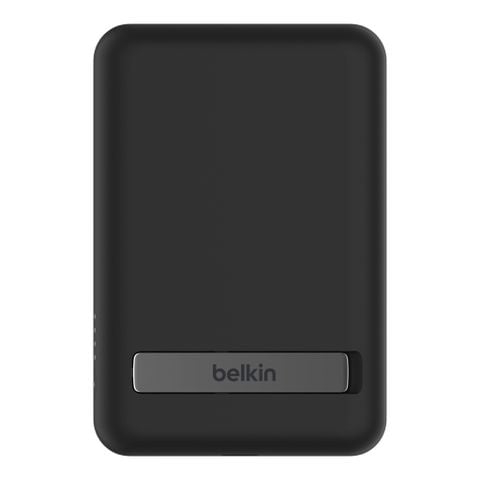 Pin sạc dự phòng không dây Belkin BOOSTCHARGE Magnetic 7.5W 5.000mAh có chân chống, cáp đi kèm C-C 1m - BPD004bt