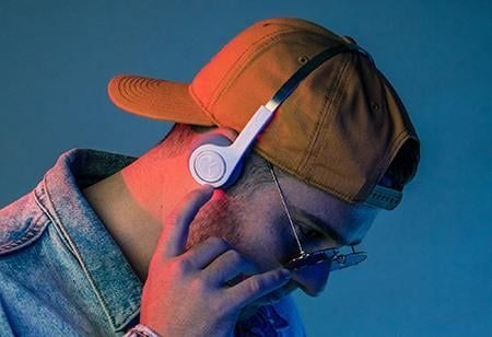 Tai nghe chụp tai bluetooth không dây JLab Rewind Wireless Retro - Hàng chính hãng