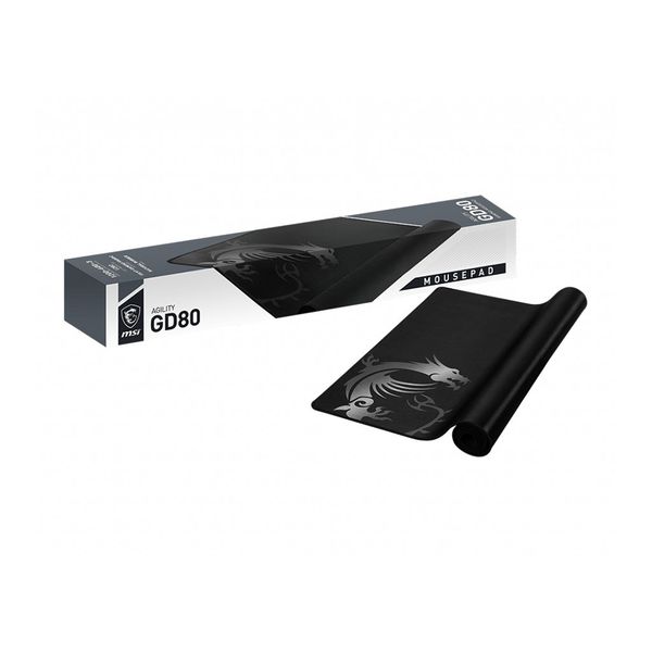 Miếng lót chuột MSI Agility GD80 bề mặt vải lụa, đế cao su tự nhiên - 1200mm(L) x 600mm(W) x 3mm(H) - 1,2kg