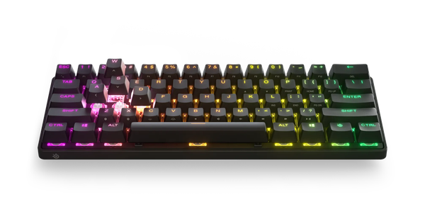 Bàn phím gaming không dây SteelSeries Apex Pro Mini Wireless kích thước 60%