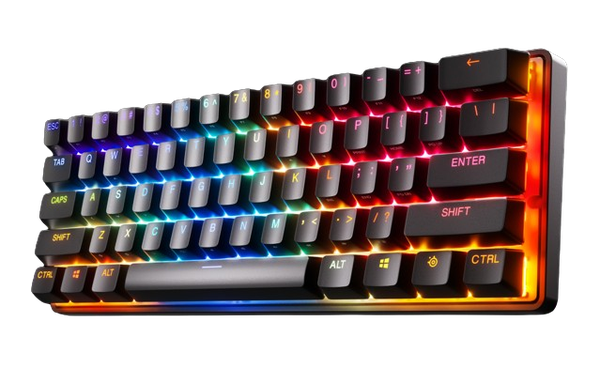 Bàn phím gaming không dây SteelSeries Apex Pro Mini Wireless kích thước 60%