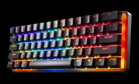 Bàn phím gaming không dây SteelSeries Apex Pro Mini Wireless kích thước 60%