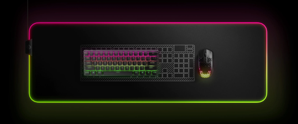 Bàn phím gaming không dây SteelSeries Apex Pro Mini Wireless kích thước 60%