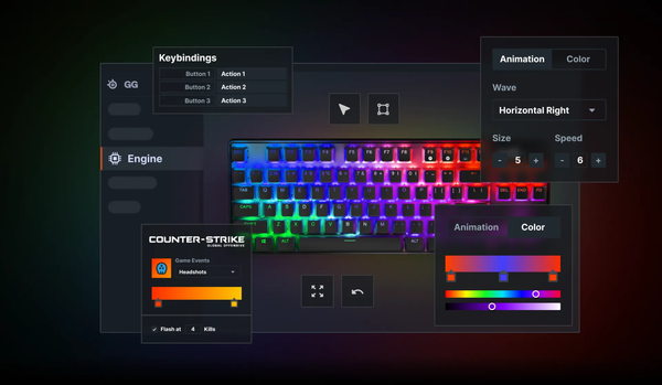 Bàn phím gaming không dây SteelSeries Apex Pro TKL kèm kê tay