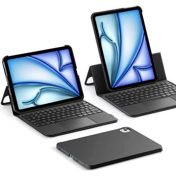Bao da cho iPd Air/Pro 2024 kèm bàn phím ESR Ascend màu đen