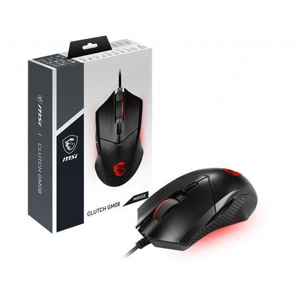 Chuột gaming có dây MSI Clutch GM08 (màu đen) - S12-0401800-CLA