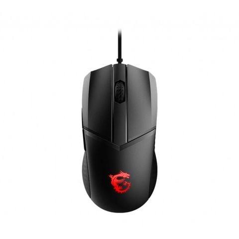 Chuột gaming có dây MSI Clutch GM41 Lightweight (Cáp bọc thun mềm) - Phím OMRON 60 triệu lần nhấn - DPI 16000 - Cáp 2M