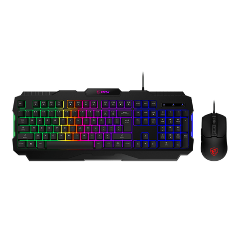 Bộ bàn phím, chuột gaming FORGE GK100 màu đen