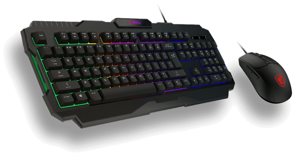 Bộ bàn phím, chuột gaming FORGE GK100 màu đen