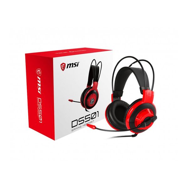 Tai nghe gaming có dây MSI DS502 (màu đen) - S37-2100911-SV1