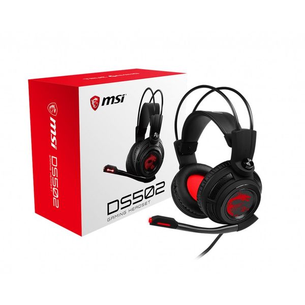 Tai nghe gaming có dây MSI DS502 (màu đen) - S37-2100911-SV1