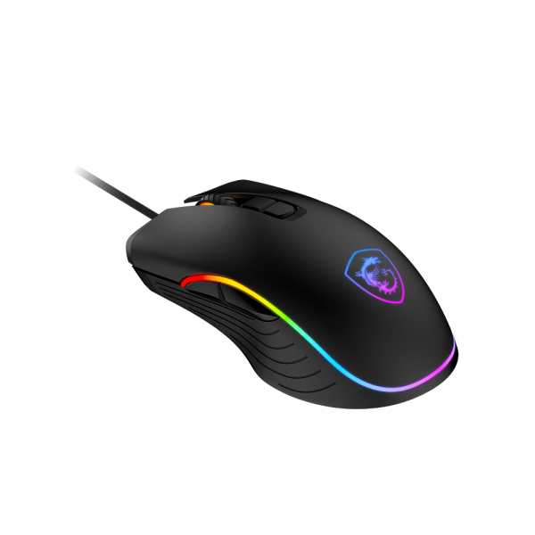Chuột gaming có dây MSI FORGE GM300 màu đen