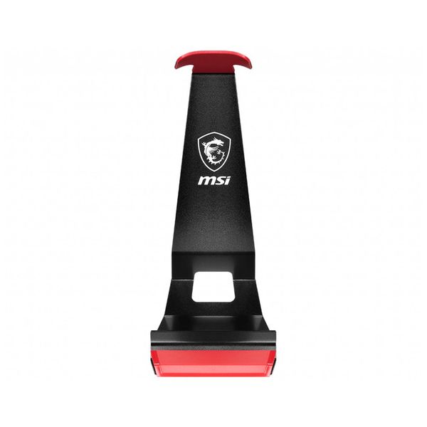 Giá đỡ tai nghe MSI HS01 Headset Stand kim loại - Màu đỏ đen - 666g - Bảo hành 1 năm