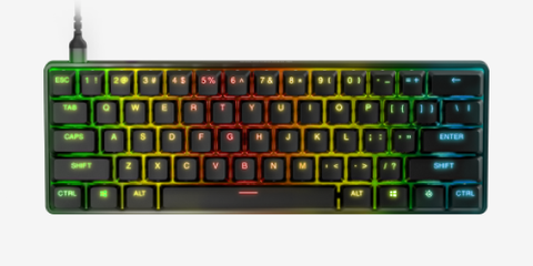 Bàn phím gaming có dây SteelSeries Apex 9 Mini kích thước 60%