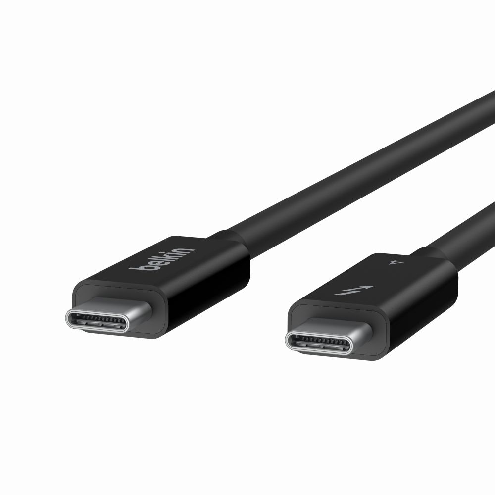 Cáp Thunderbolt 4 Belkin, Tốc độ 40Gbp/s, sạc nhanh USBC 100W/5A, hỗ