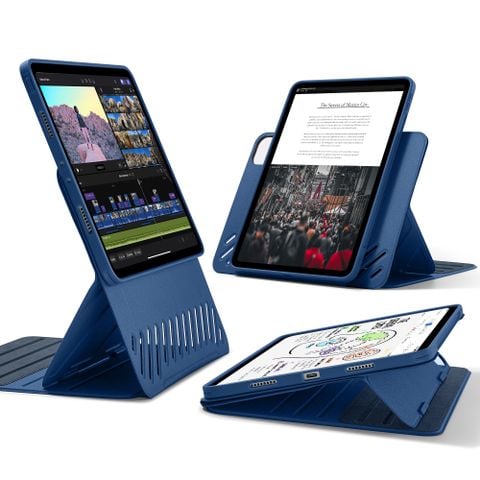 Bao da dành cho iPad Pro/Air 2024 ESR Shift Magnetic cải thiện tầm nhìn, 9 góc nhìn tùy chỉnh