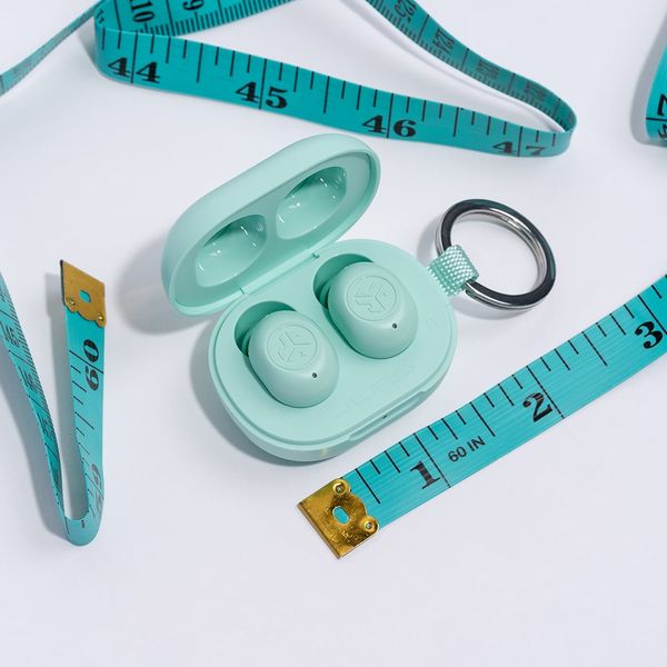 Jlab Tai nghe nhét tai không dây TWS Jbuds Mini nhỏ gọn thời gian nghe 20H, kết nối Bluetooth 5.3, chống nước IP55, công nghệ EQ3 - Bảo hành 2 năm Nghe Nhạc