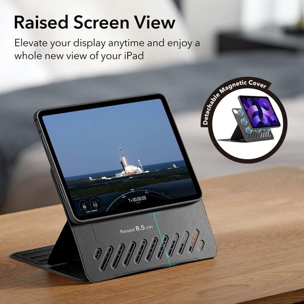 Bao da Magnetic ESR Shift dành cho iPad Air 4/5 cải thiện tầm nhìn, 9 góc độ chuyển đổi