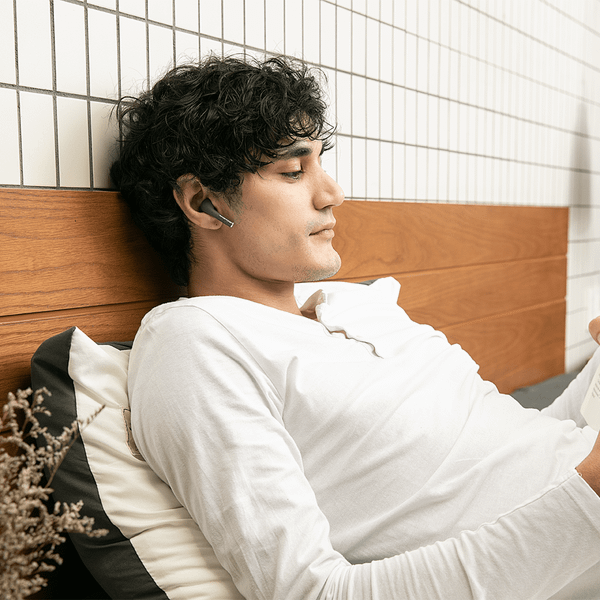 Tai nghe không dây TWS Bluetooth Defunc True Lite, thời gian nghe 20h (cả hộp sạc), chống ồn môi trường, sạc nhanh 1.5h