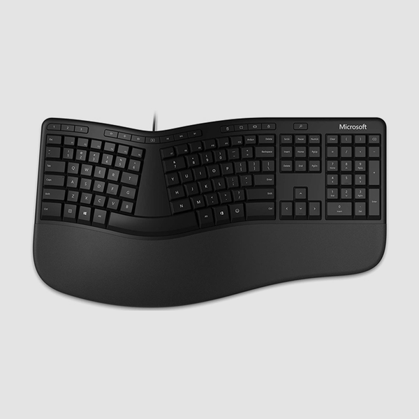 Bàn phím máy tính công thái học Microsoft Ergonomic LXM-00015 có dây