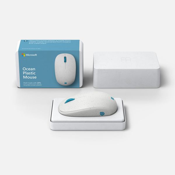 Chuột máy tính không dây Bluetooth Microsoft Ocean Plastic Mouse I38