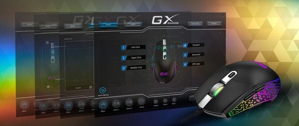 Chuột gaming có dây Genius Scorpion M705 màu đen