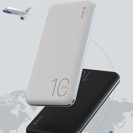 Pin Sạc Dự Phòng Devia 10.000mAh EP109 Smart series 22.5W 2 cổng sạc
