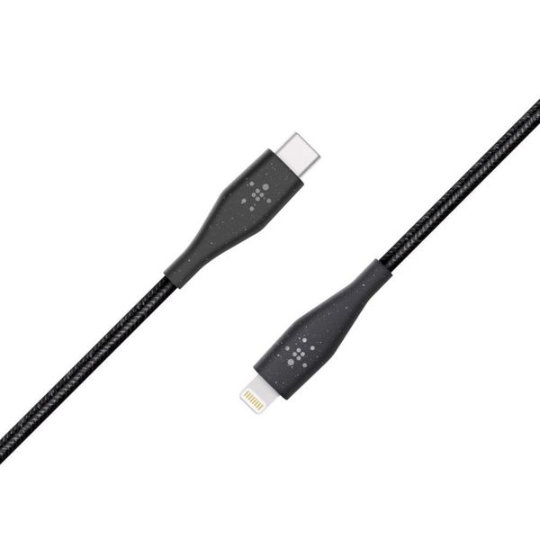 Cáp BoostCharge USB-C to Lightning 30W 1.2M siêu bền với DuraTek™ kèm dây da