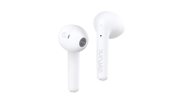 Tai nghe không dây TWS Bluetooth Defunc True Lite, thời gian nghe 20h (cả hộp sạc), chống ồn môi trường, sạc nhanh 1.5h