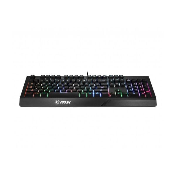 Bàn phím gaming MSI Vigor GK20 - Phím 12 triệu lần nhấn - Kết nối USB - 12 phím Anti Ghosting - Bảo hành 1 năm