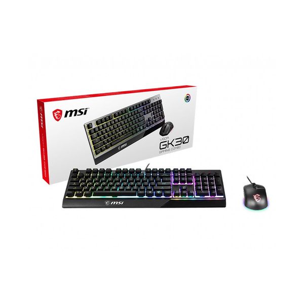 Bộ bàn phím, chuột gaming giả cơ MSI Vigor GK30 (màu đen) - S11-04US602-CLA / S11-04US319-CLA