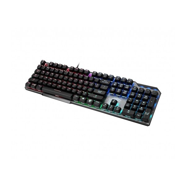 Bàn phím cơ gaming MSI Vigor GK50 Elite Kailh Blue Switch, Màu Đen - Anti Ghosting full bàn phím - RGB Mystic Light