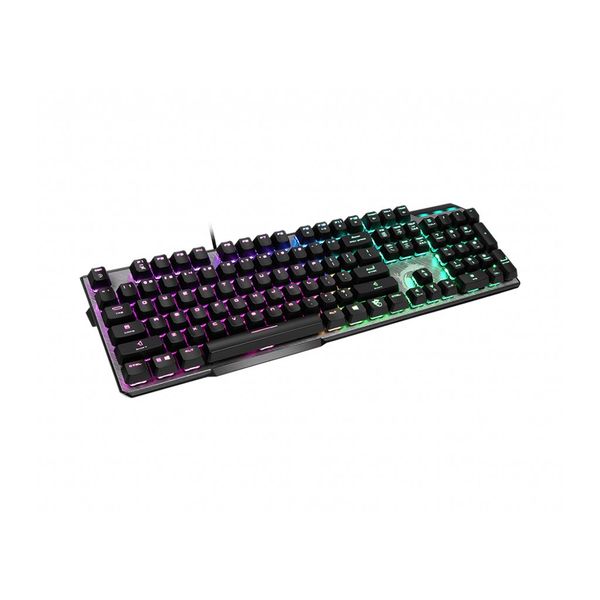 Bàn phím cơ gaming MSI Vigor GK50 Elite Kailh Blue Switch, Màu Đen - Anti Ghosting full bàn phím - RGB Mystic Light