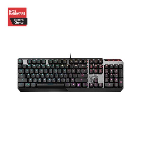Bàn phím cơ gaming MSI Vigor GK50 Kailh Low Profile Switch (màu đen) - S11-04US254-GA7