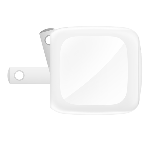 Củ sạc nhanh 30W Belkin USB-C PD PPS Cubic Wall Charger màu trắng