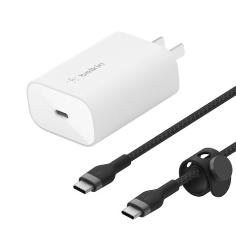 Bộ sạc BoostCharge siêu nhanh 25W cho Samsung chuẩn PPS