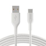  Cáp Sạc USB Type C Belkin Playa 60W vỏ dù, chứng chỉ USB-IF, 1M & 2M 