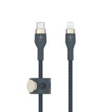  Cáp BoostCharge™ PRO Flex USB-C to Lightning vỏ silicon bọc dù kèm nút nam châm 