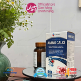 Viên uống AMINO CALCI, giúp xương và răng chắc khỏe, bổ sung Calci cho phụ nữ mang thai, người già bị loãng xương 30 viên