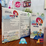 ONE KIDS CALCI NANO D3 MK7, giúp xương chắc khỏe, giảm nguy cơ loãng xương, còi xương, hỗ trợ phạt triển chiều cao trẻ 30 gói