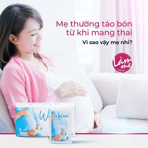 Trà An Thai Winland  sản phẩm dinh dưỡng hỗ trợ an thai, giảm táo bón thai kỳ hộp 14 gói.