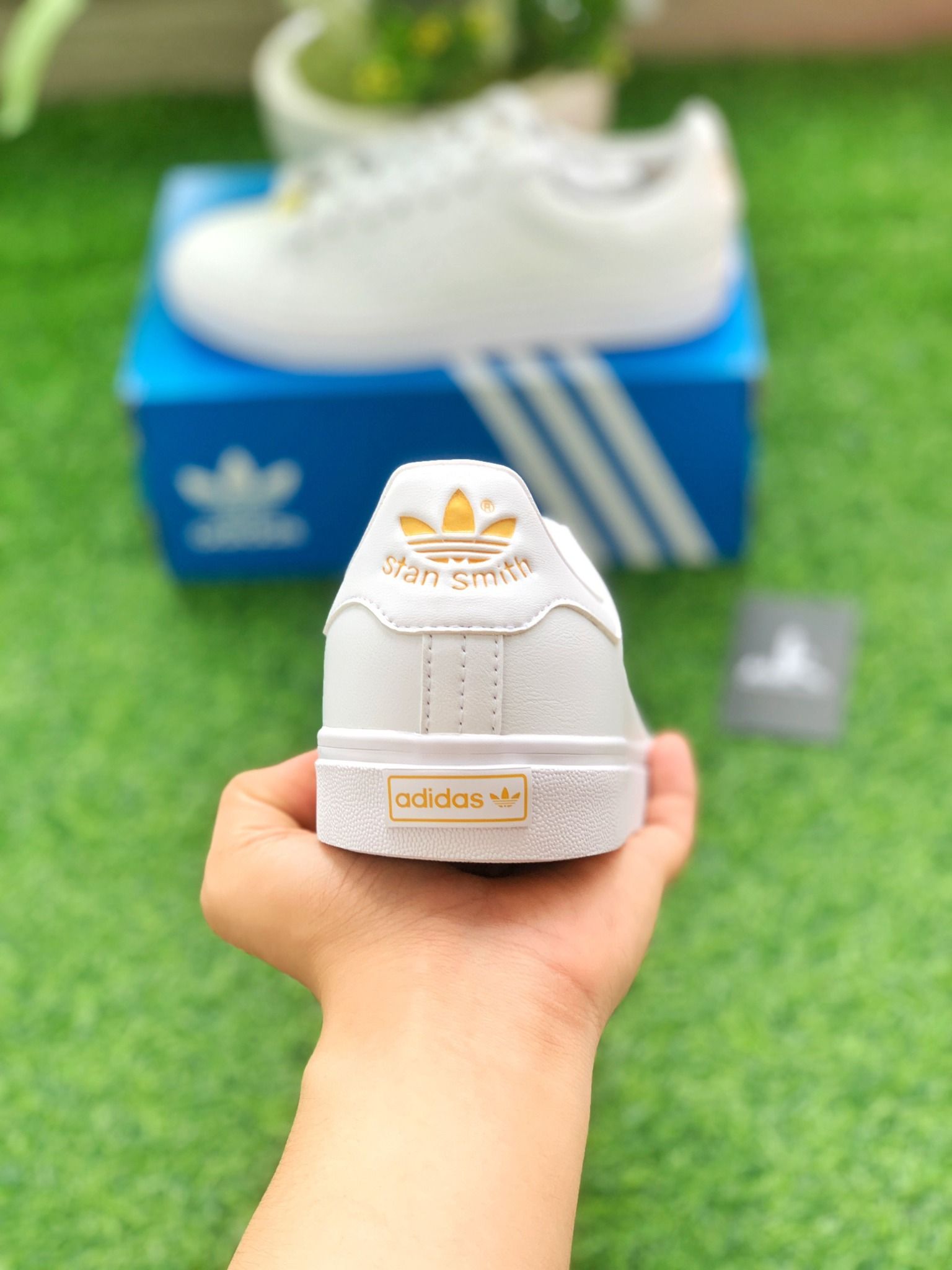  FX8063 Stan Smith Vulc White Gold 