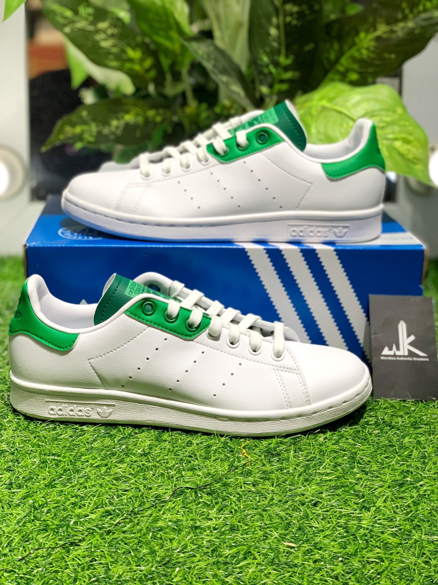  H00331 Stan Smith White Collegiate Green 