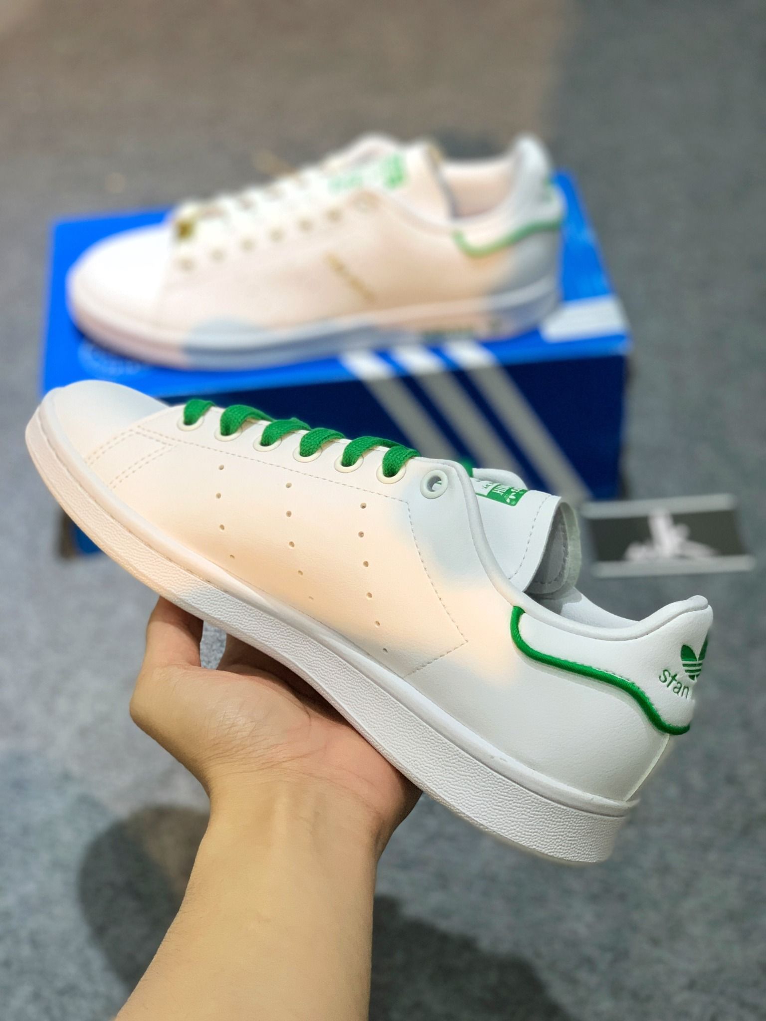  GW0490 Stan Smith White Green 