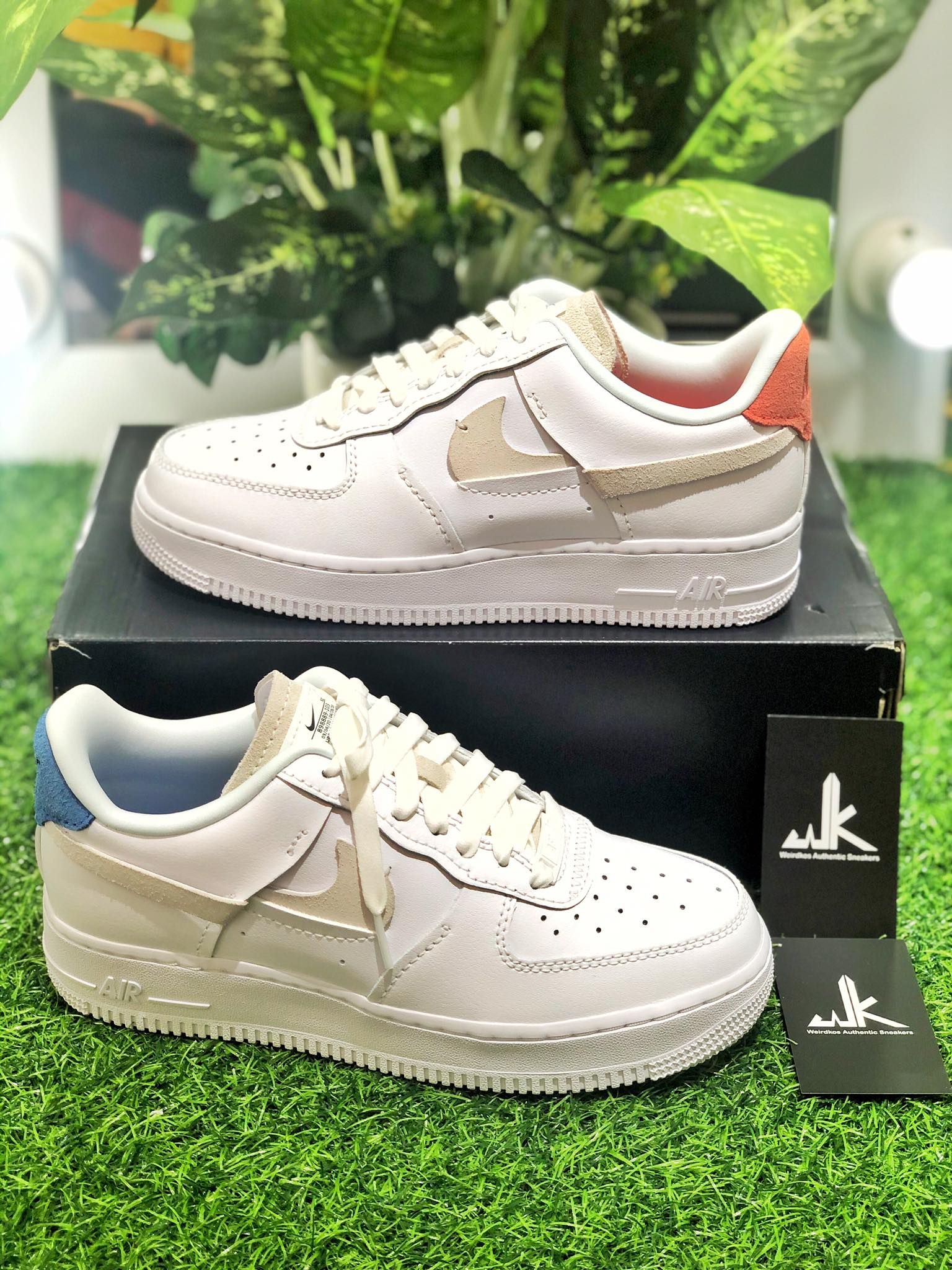  898889-103 Air Force 1 LX Vandalised White 