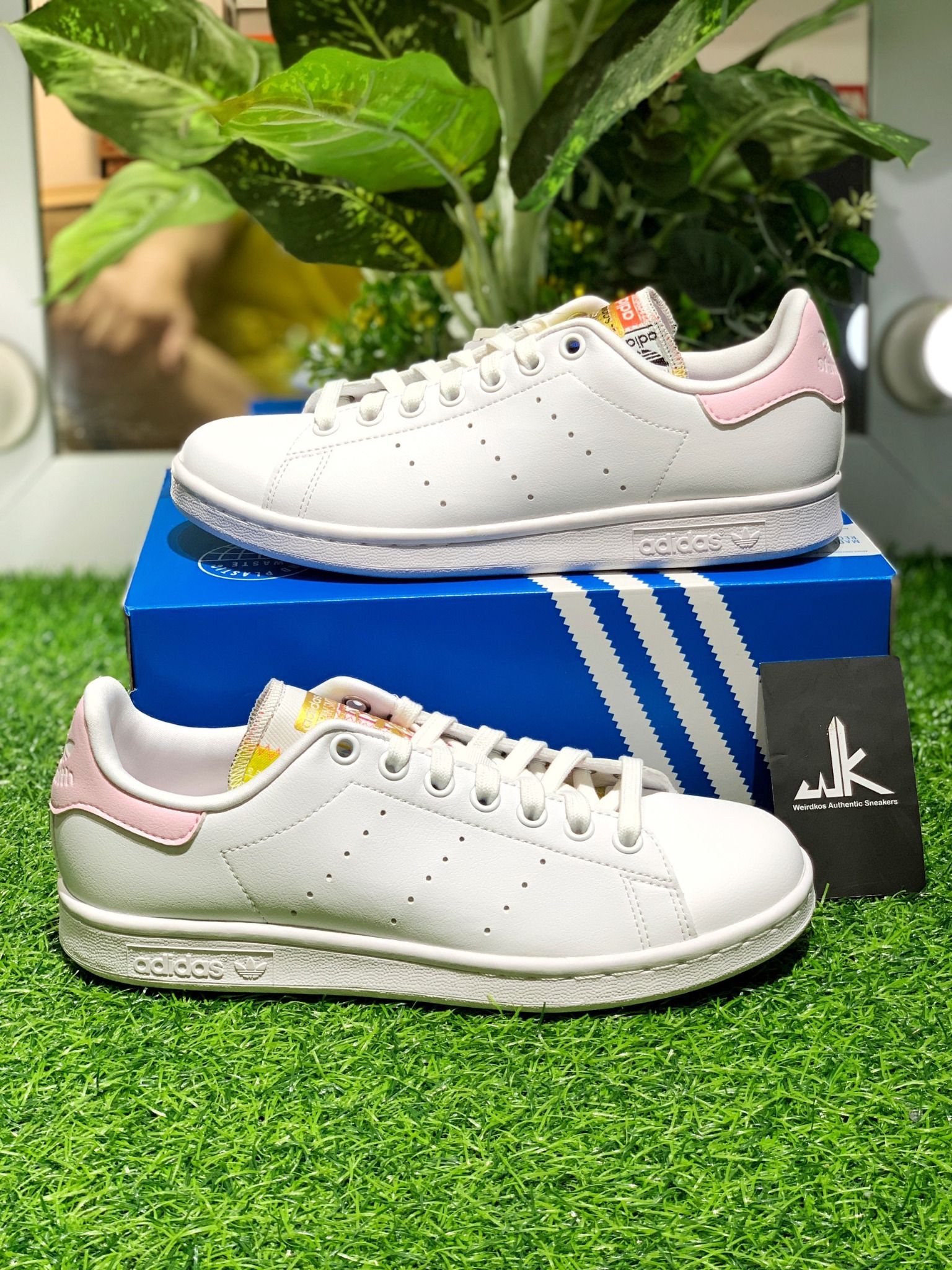  H04056 Stan Smith White Pink 