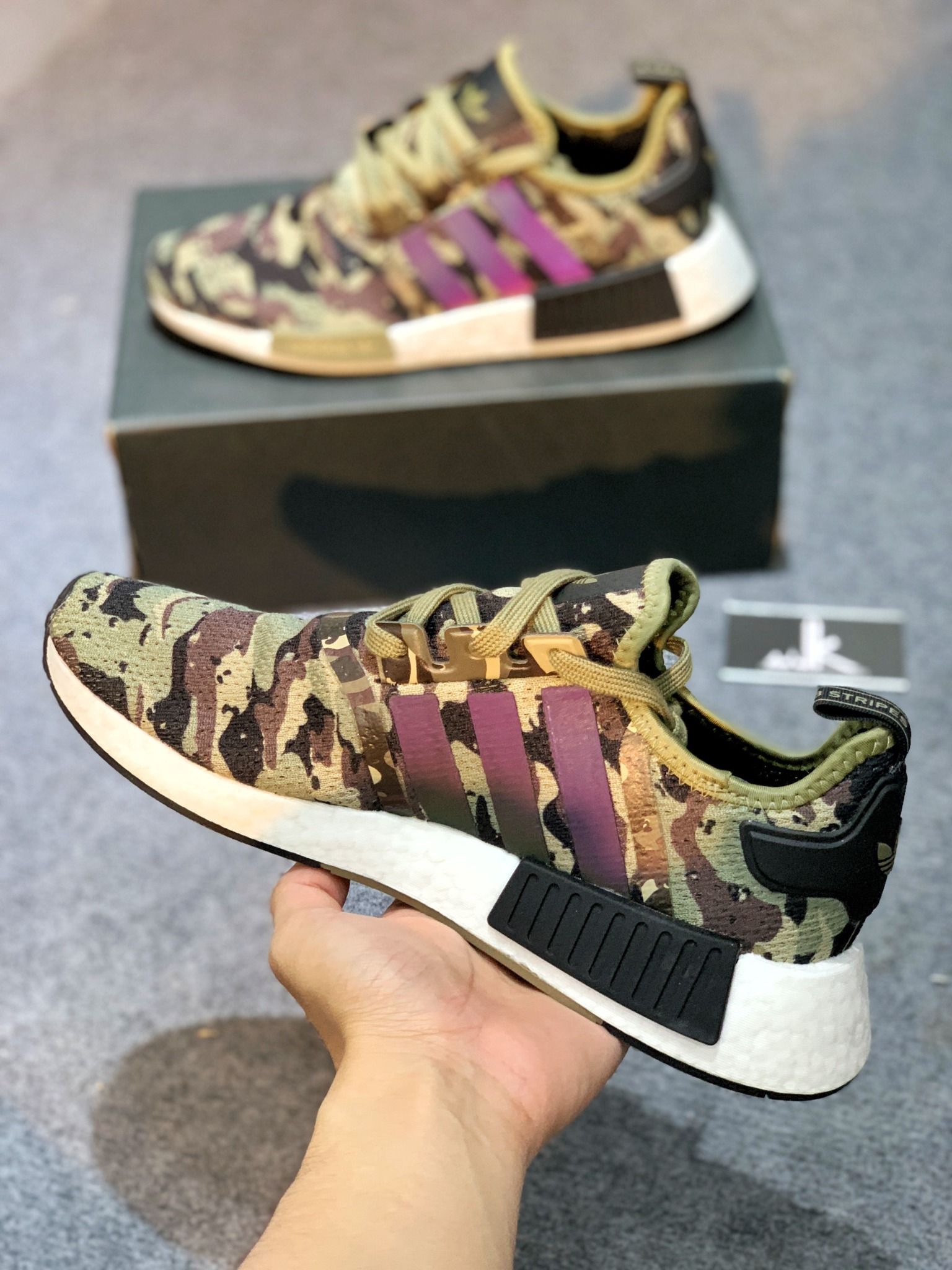  GV8796 NMD R1 Camo Cargo Savanna 